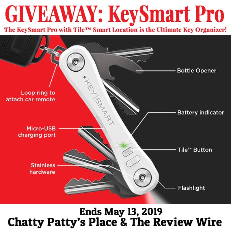 The Review Wire: KeySmart Pro Giveaway. Ends 5.13.19