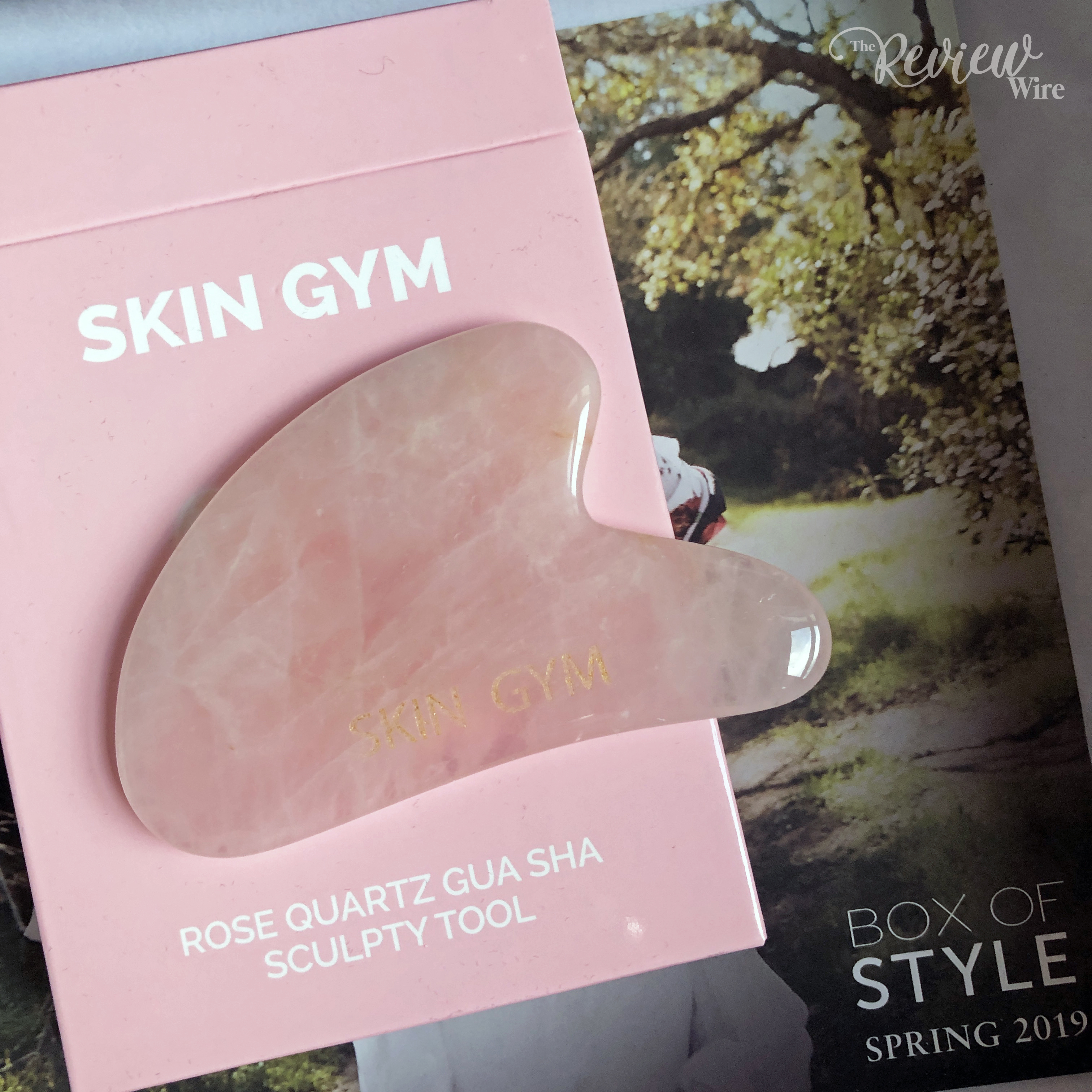 The Review Wire: Spring 2019 Rachel Zoe’s Box of Style Video Unboxing - Skin Gym