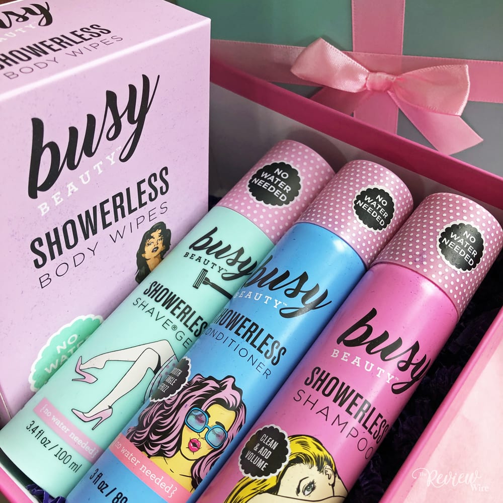 The Review Wire: Busy Beauty Showerless Body Kit
