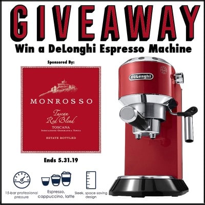 #12DaysOfGiveaways // Day 3 // De’Longhi Espresso Machine Giveaway (RV $300) OVER