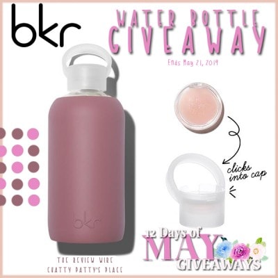 #12DaysOfGiveaways // Day 4 // bkr Little Muse Kiss Kit Water Bottle Giveaway OVER