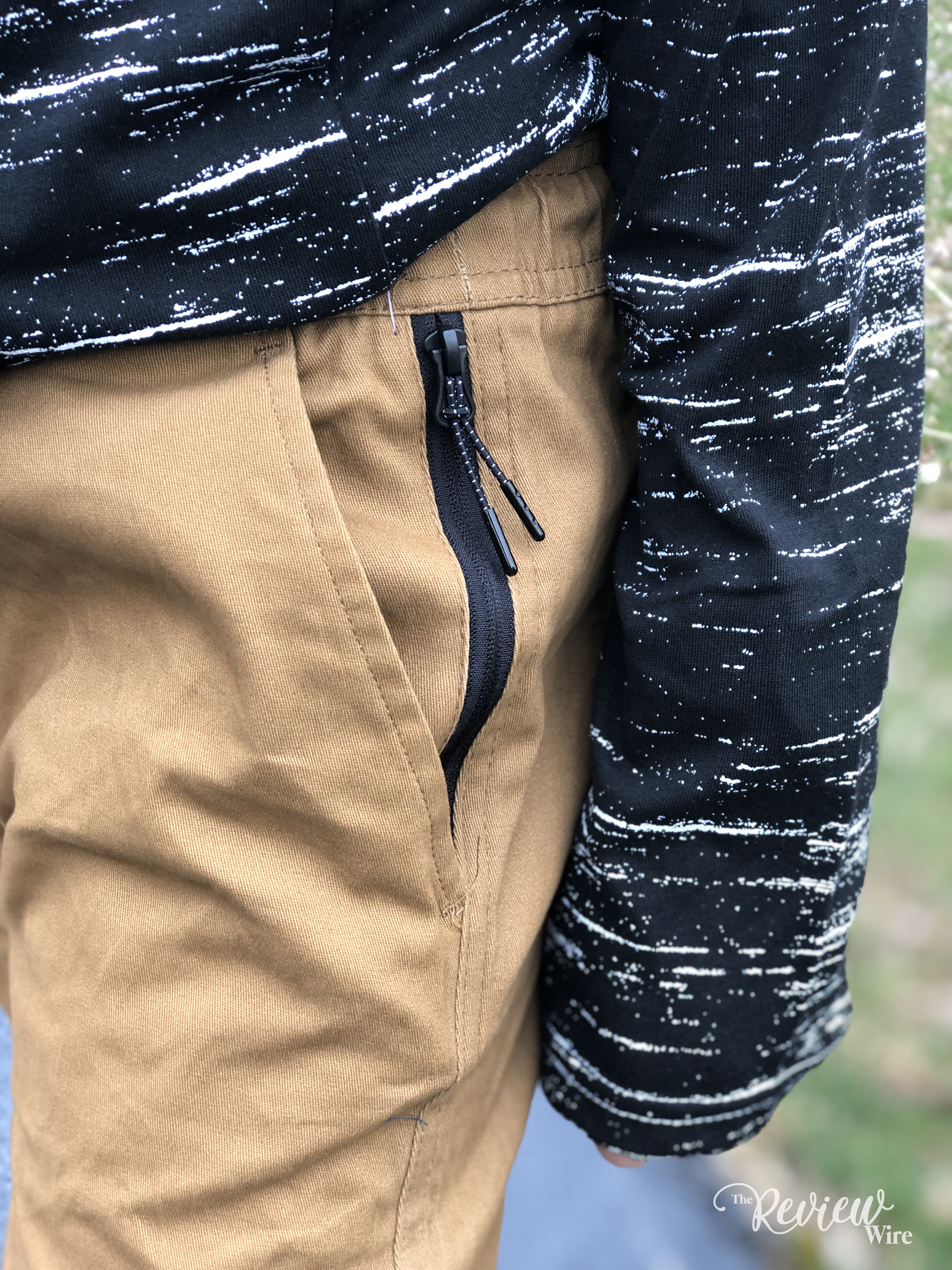 The Review Wire: Brooklyn Cloth Boys Jogger Zippered Pocket