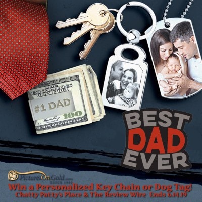 #12DaysOfGiveaways // Day 2 // PicturesOnGold Personalized Key Chain & Dog Tag | OVER