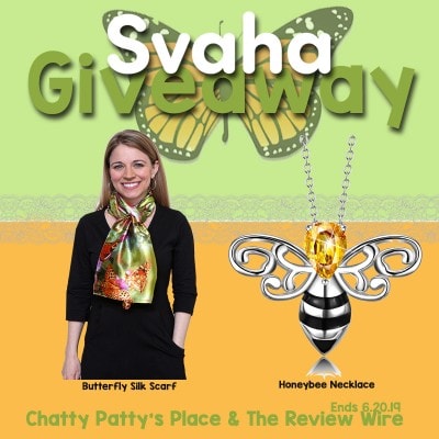 #12DaysOfGiveaways // Day 4 // Svaha USA Honeybee Necklace & Butterfly Silk Scarf Giveaway | OVER