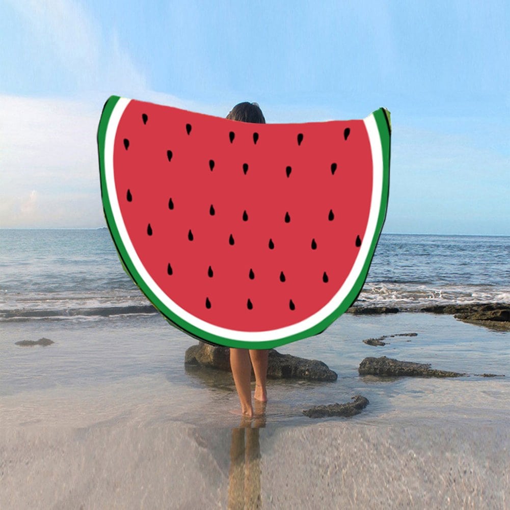 The Review Wire: Watermelon Fruit Beach Towel Giveaway. Ends 6.28.19
