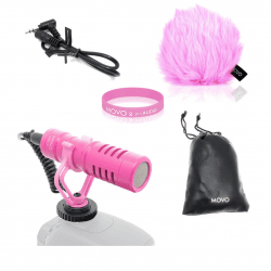 The Review Wire: Breast Cancer Awareness Guide: Movo VXR10 Universal Cardioid Condenser Video Microphone