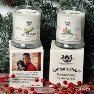 Aromatherapy Deodorizing Soy Candles for Pets