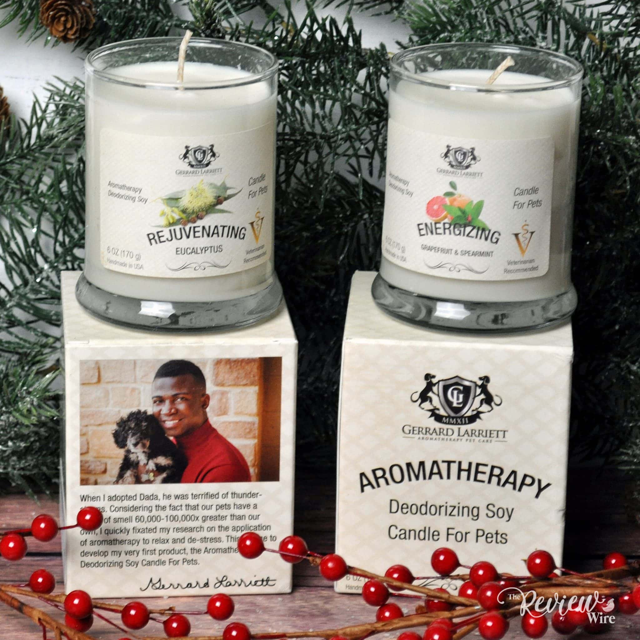 The Review Wire 2019 Holiday Gift Guide: Aromatherapy Deodorizing Soy Candles for Pets