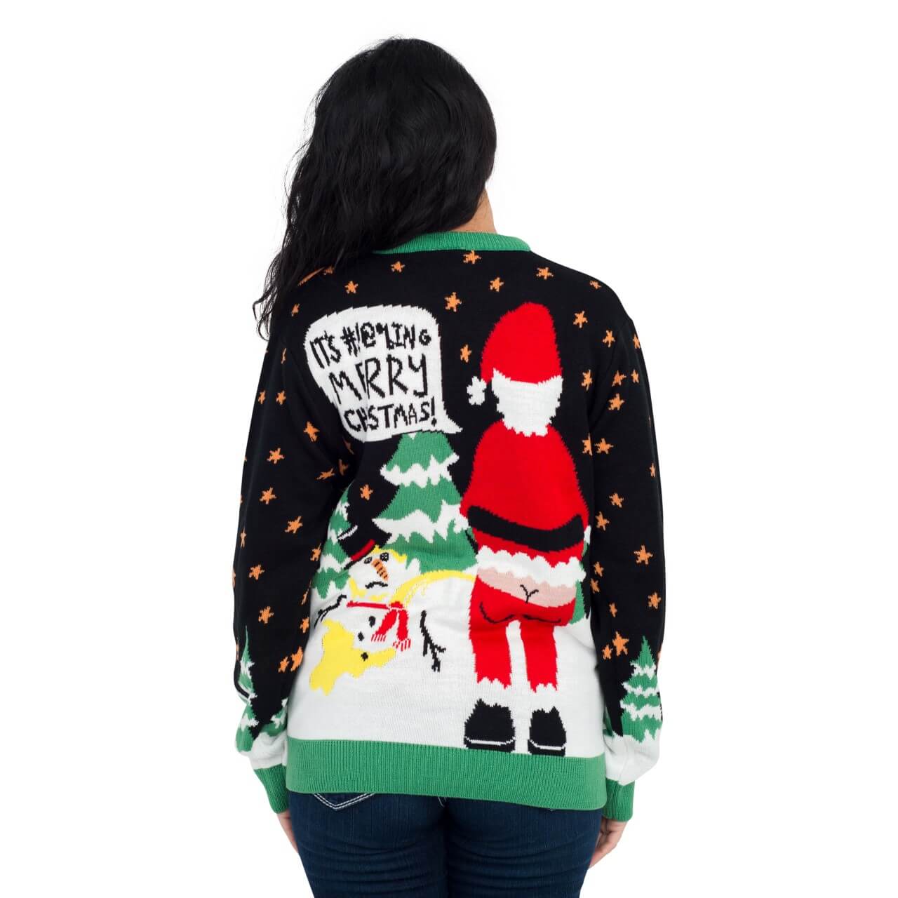 Ho Ho Ho It’s #!@%ING Merry Ugly Christmas Sweater