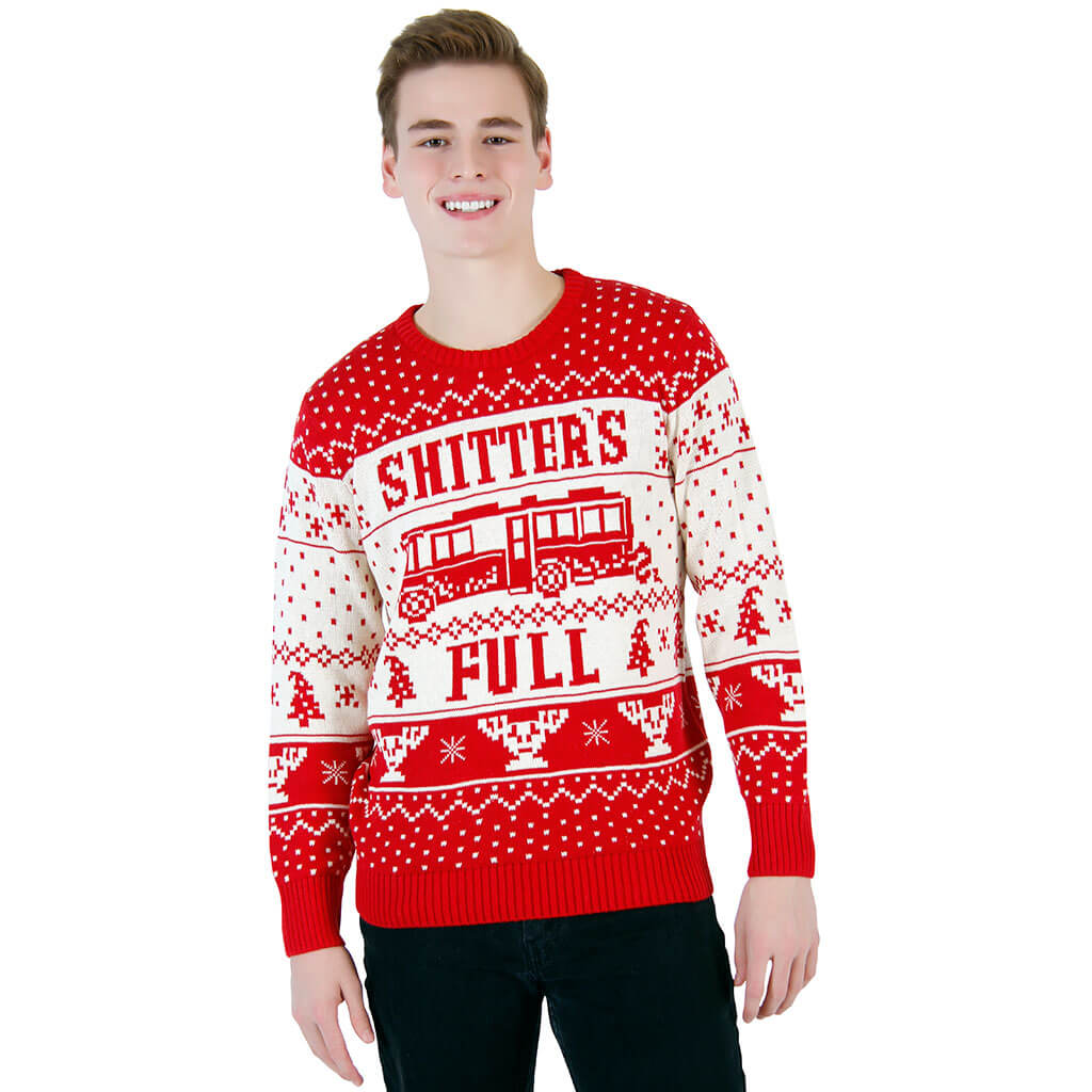 National Lampoon Vacation Shitter’s Full Ugly Christmas Sweater