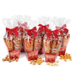 The Review Wire 2019 Holiday Gift Guide: Popcornoplis Holiday Metallic Mini Popcorn Gift Baskets