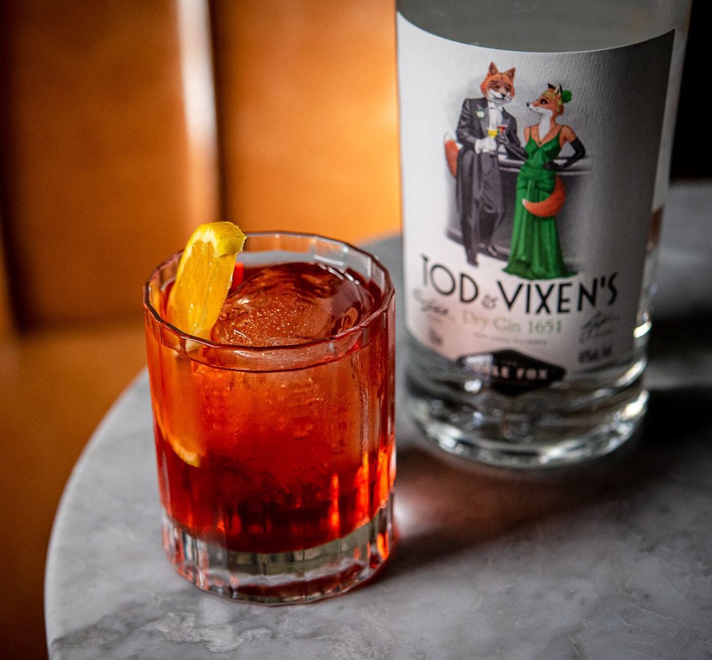 Tod & Vixen’s Dry Gin 1651 Negroni 