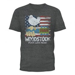 The Review Wire 2019 Holiday Gift Guide: Woodstock Americana T-Shirt 1969 Festival's 50th Anniversary