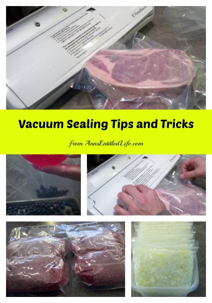 Vacuum Sealing Tips and Tricks