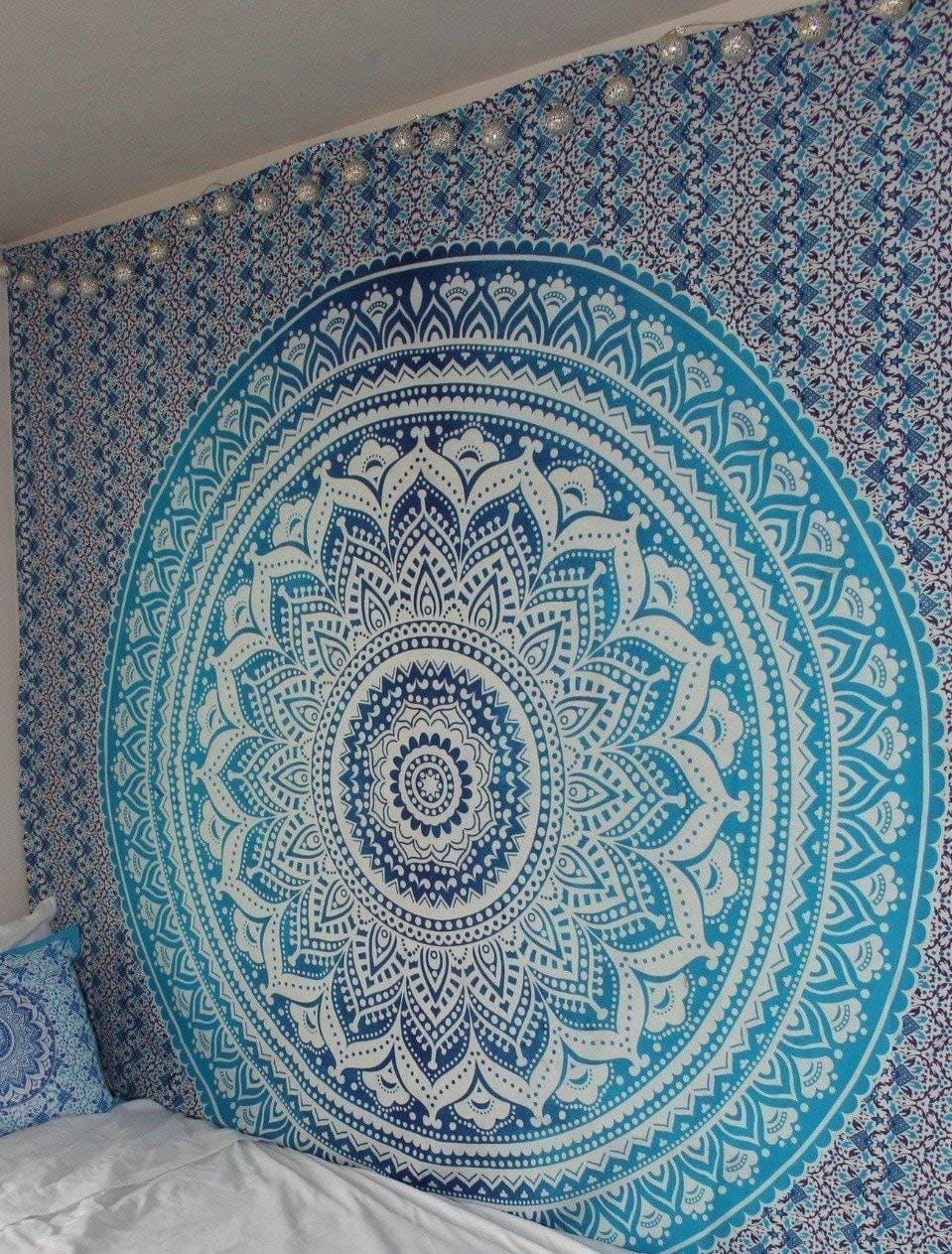 Blue Ombre Tapestry