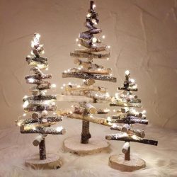 The Review Wire: Make it a Hygge Holiday with these Ideas for a Cozy Christmas - Fir Tree Birch with Lighting