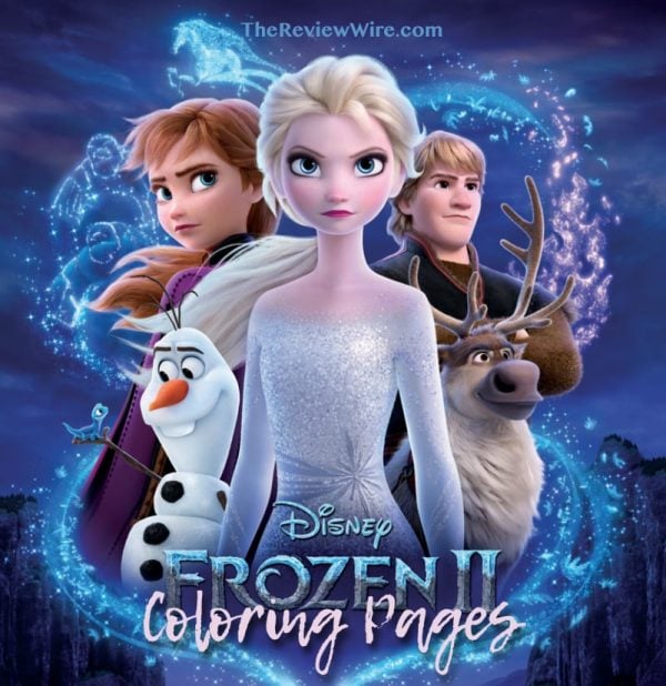 The Review Wire: Frozen 2 Coloring Pages