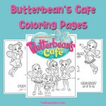 The Review Wire - Butterbean's Cafe Coloring Pages