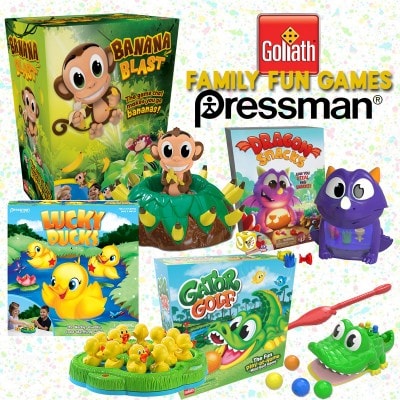 Add Easter Basket Fun with Games from Goliath Games & Pressman Toy