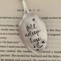 Hand Stamped Spoon Bookmark 11 Hand Stamped Spoon Bookmark