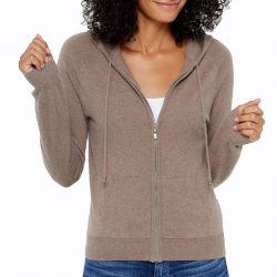 The Review Wire Mother's Day Guide 2020: State Cashmere: Full Zipper Cashmere Hoodie