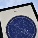 Personalized Star Map from Under Lucky Stars The Review Wire - Under Lucky Stars Map