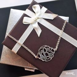 The Review Wire Mother's Day Guide 2020: Three Initials Monogram Charm Necklace