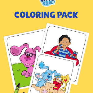 Blue’s Clues & You! COLORING PACK