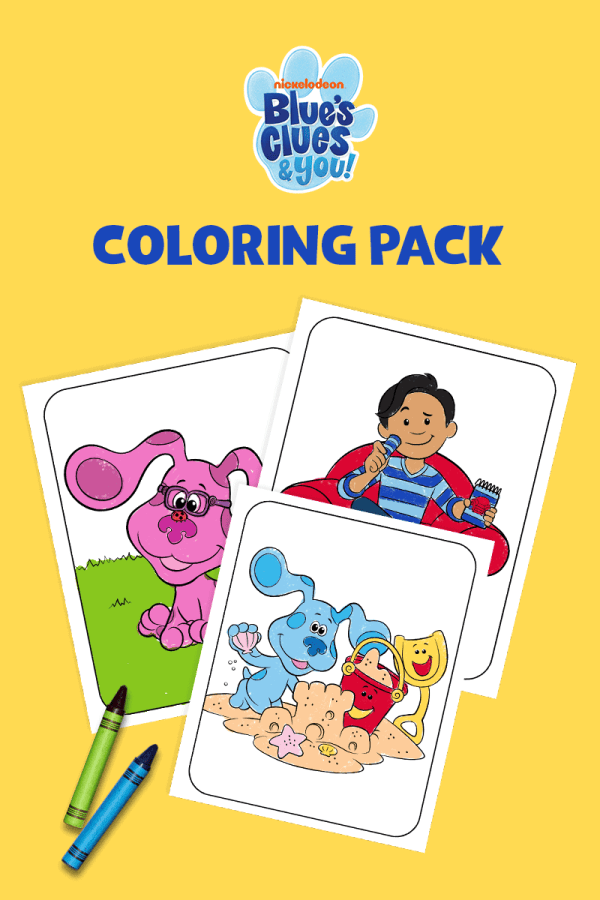 Blue’s Clues & You! COLORING PACK