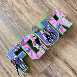 Disney Zombie 3D Letters 6 Disney Zombie 3D Letters