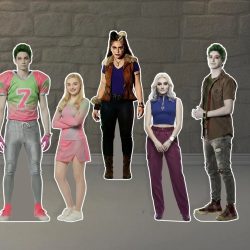 Disney Zombies Cutouts 9 Disney Zombies cutouts