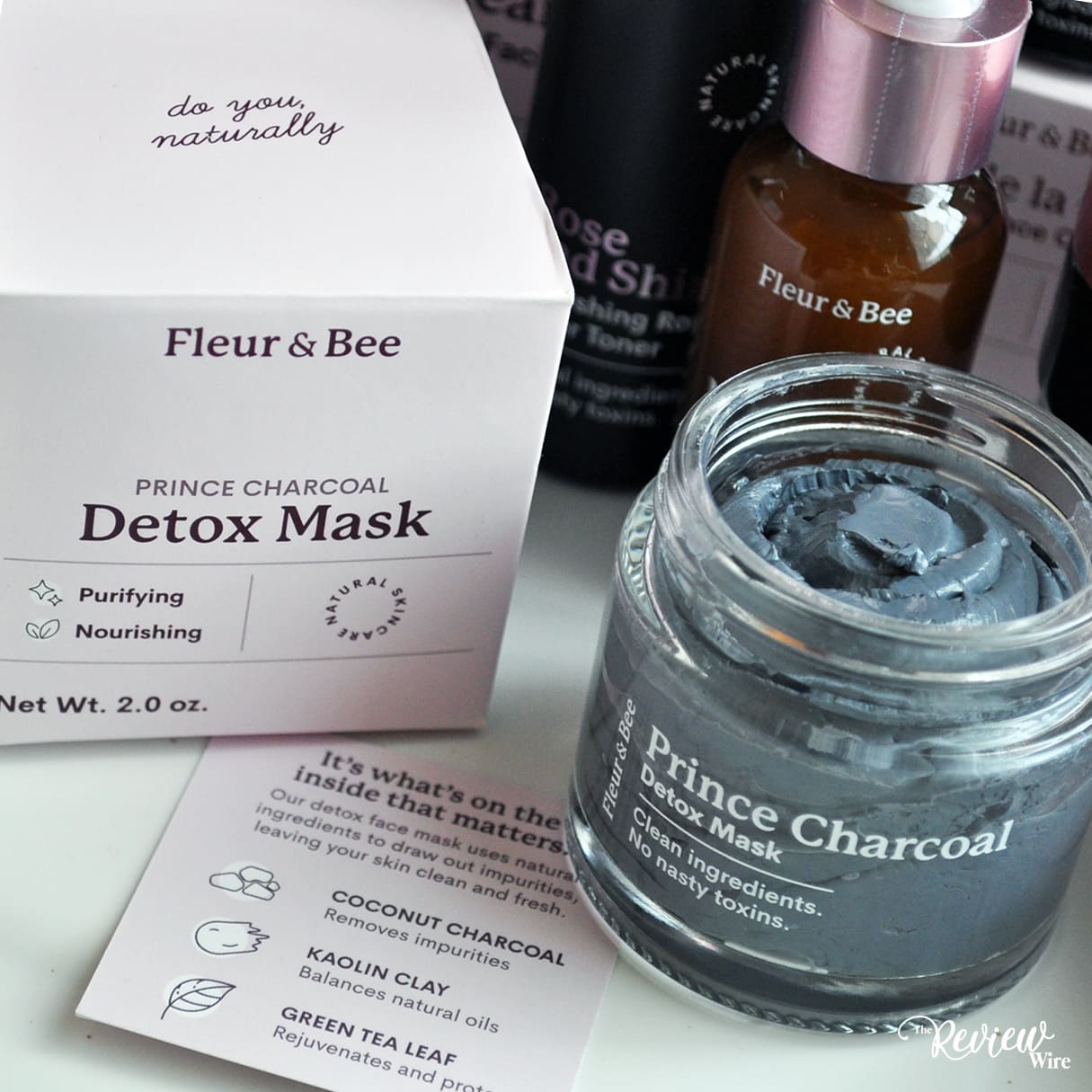 Fleur & Bee Prince Charcoal Detox Mask