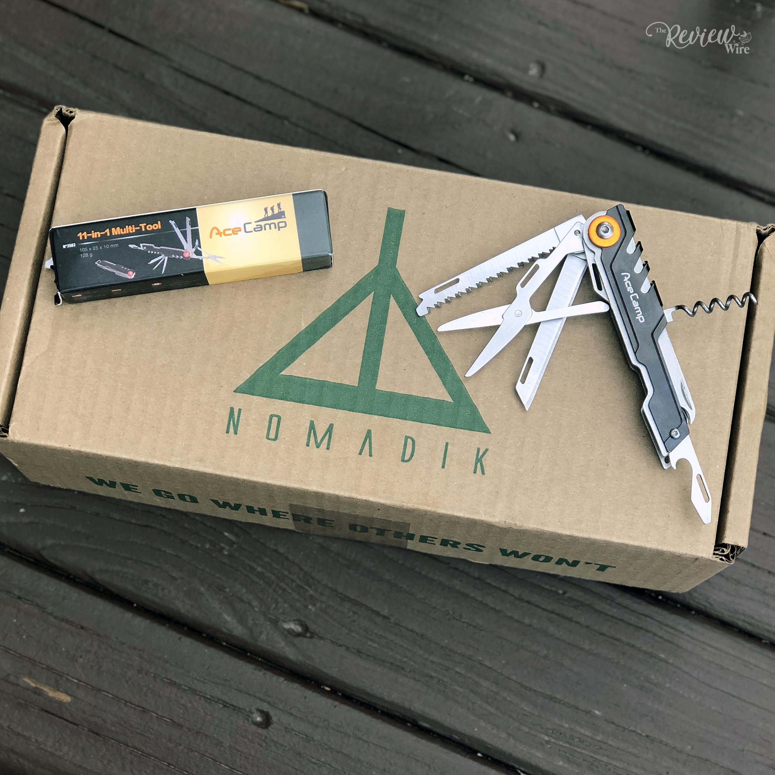 The Review Wire - The Nomadik - Ace Camp 11-in-1 Multi-tool