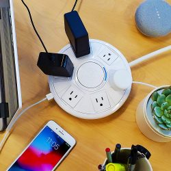 The Review Wire Holiday Gift Guide 2020: Accell Power Air Surge Protector and USB Charging Station