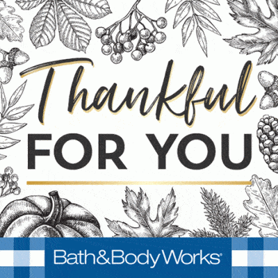 Gobble Till Ya’ Wobble Hop: $25 Bath & Body Works eGift Card | OVER