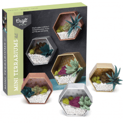 The Review Wire Holiday Gift Guide 2020: Craft Crush Mini Terrariums Kit