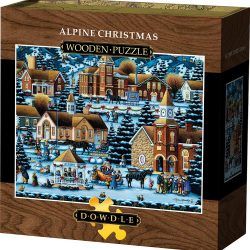 The Review Wire Holiday Gift Guide 2020: Dowdle Alpine Christmas Wooden Puzzle