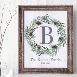 Family Established Sign Printout