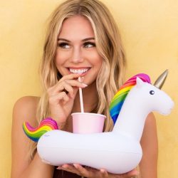 The Review Wire Holiday Gift Guide 2020: #GetFloaty Mini Unicorn Cupholder