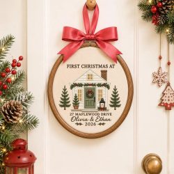 Personalized First Christmas Ornament