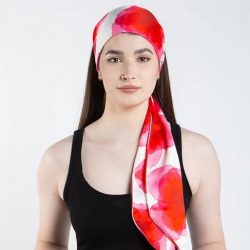 So Chic Collective Valentine Gift Guide 2021: Astouri; Limited Addition Heart Scarf