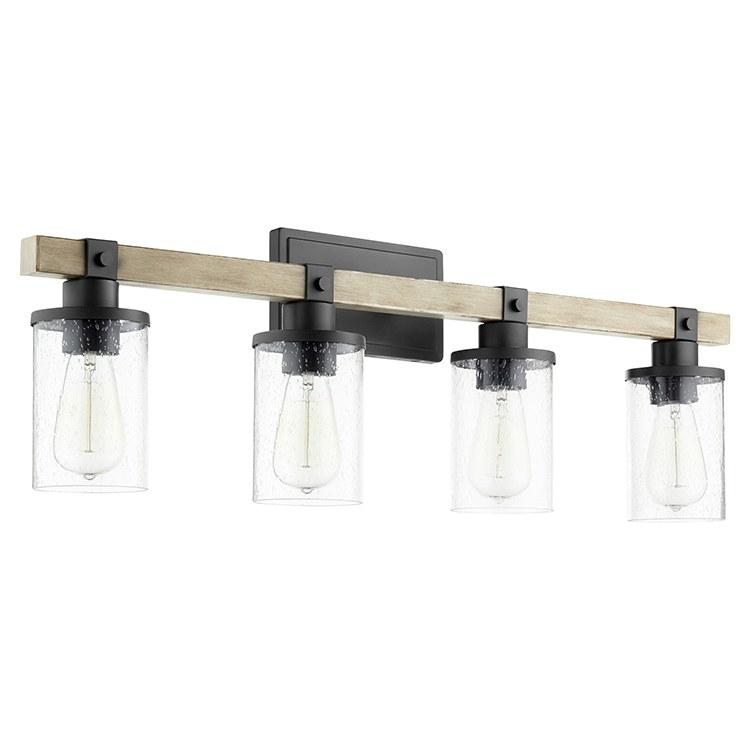 Alpine Four-Light Bathroom Vanity Fixture