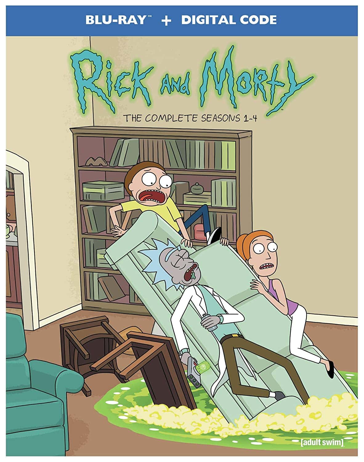 Rick and Morty Seasons 1-4 [Blu-ray]