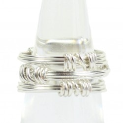 Silver Stackable Ring Set