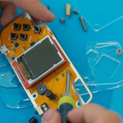Nibble An Educational DIY Game Console