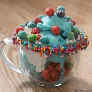 Finding Sanity in Our Crazy Life SMURFberry Sundae Recipe