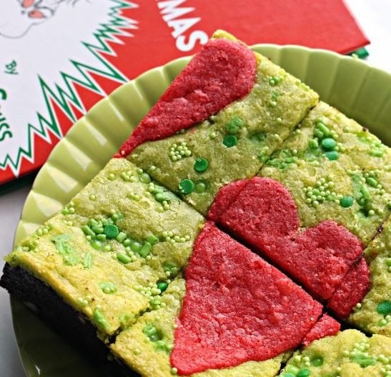 Grinch Brownies - The Monday Box