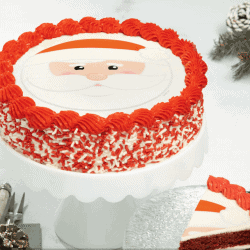 Santa Cake from Bake Me a Wish!