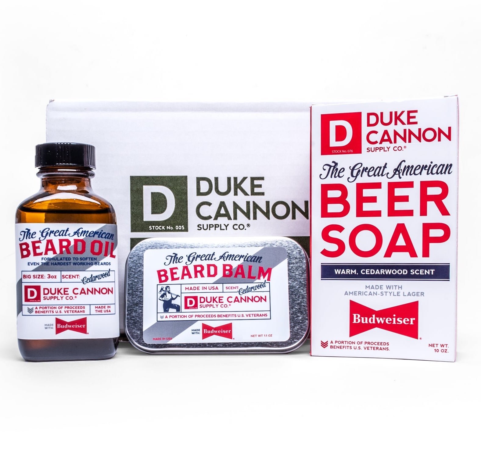 Duke Cannon Bud Beard Box