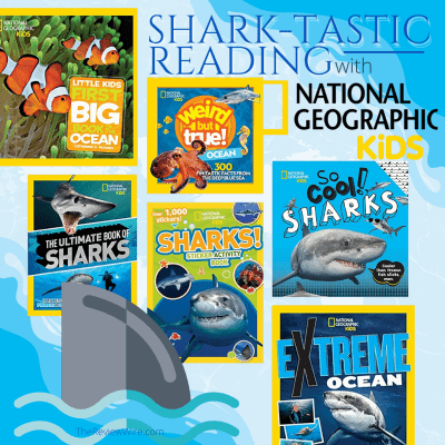 Fin-tastic Reading with Nat Geo Kids Shark Books